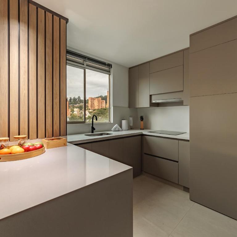 Blux Apartments Medellin - Apartamento de 1 dormitorio con balcón y vistas a la montaña - 4