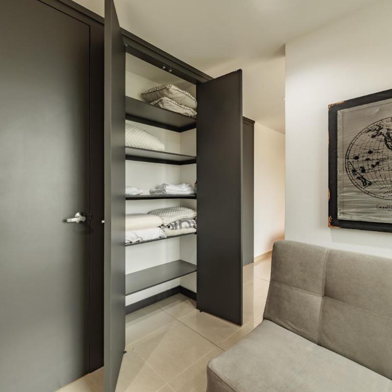Blux Apartments Medellin - Apartamento de 1 dormitorio con balcón y vistas a la montaña - 5