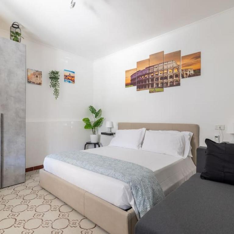 Casa Gemelli - Metro per il centro di Roma - - Appartamento con 1 Camera da Letto - 1