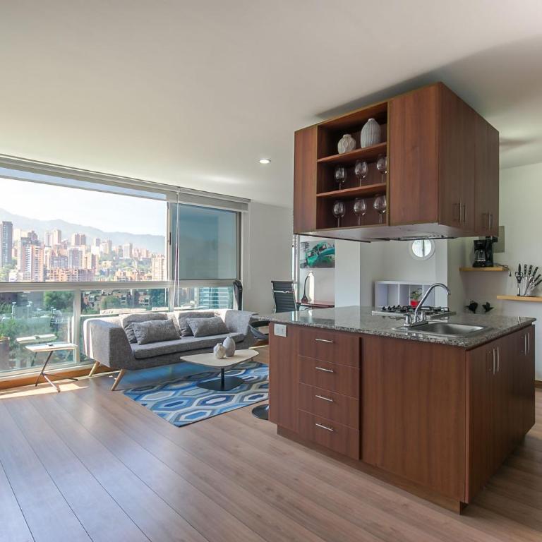 Blux Apartments Medellin - Apartamento de 1 dormitorio con vistas a la ciudad - 2