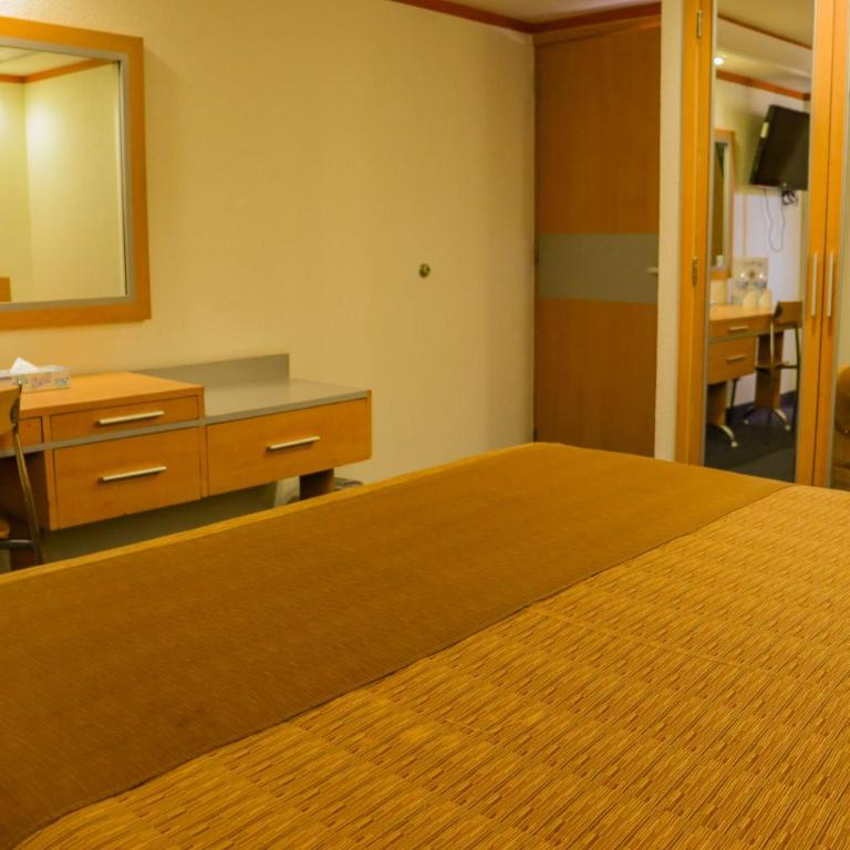 Hotel Milan CDMX - Habitación con cama extragrande. - 3