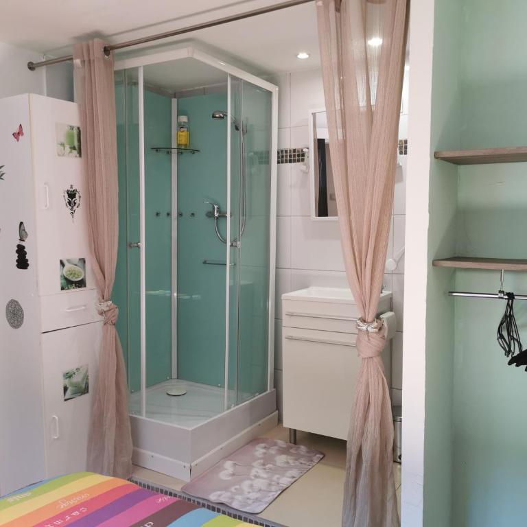 Bas de villa avec jardin, piscine et jacuzzi - Maison 2 Chambres - 10