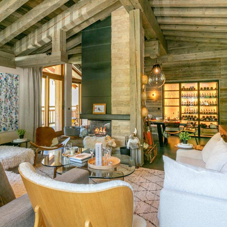 Luxueux 5 pièces avec cheminée, balcon panoramique, proche des pistes - Val-d'Isère - FR-1-694-108 - Appartement - 9