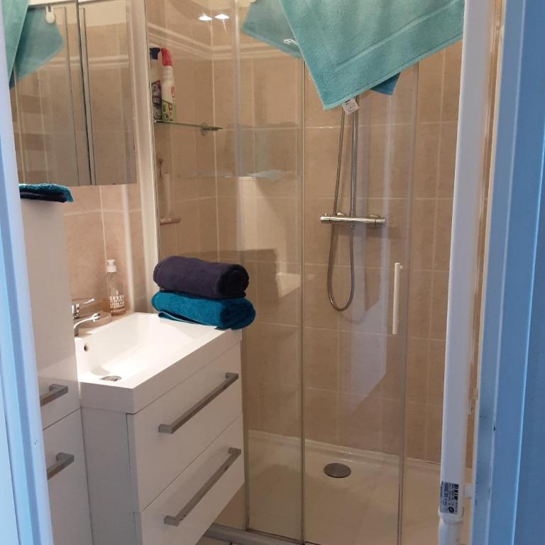 "TI SABLE" Agréable studio climatisé, Jolie Vue Mer, Piscine à Cavalaire sur Mer Golfe de St-Tropez - Appartement - Vue sur Mer - 22