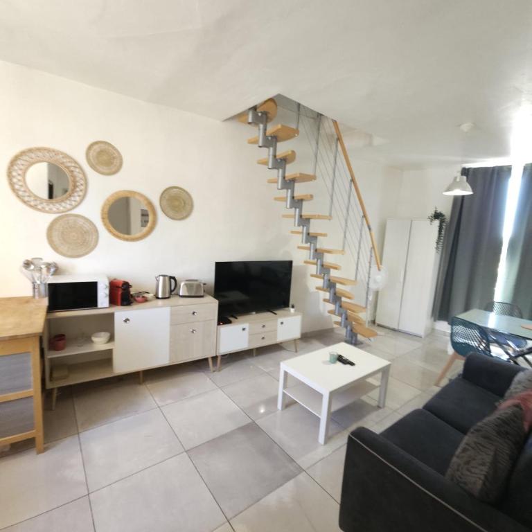 Escale Chic - Un duplex plein de style à Toulon - Appartamento con 1 Camera da Letto - 8
