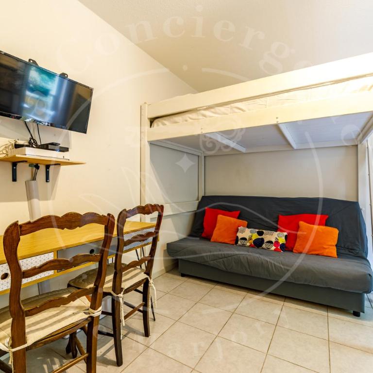 Charmant Studio au Mourillon Balcon, Wi-Fi, Clim - Apartment mit 1 Schlafzimmer - 4