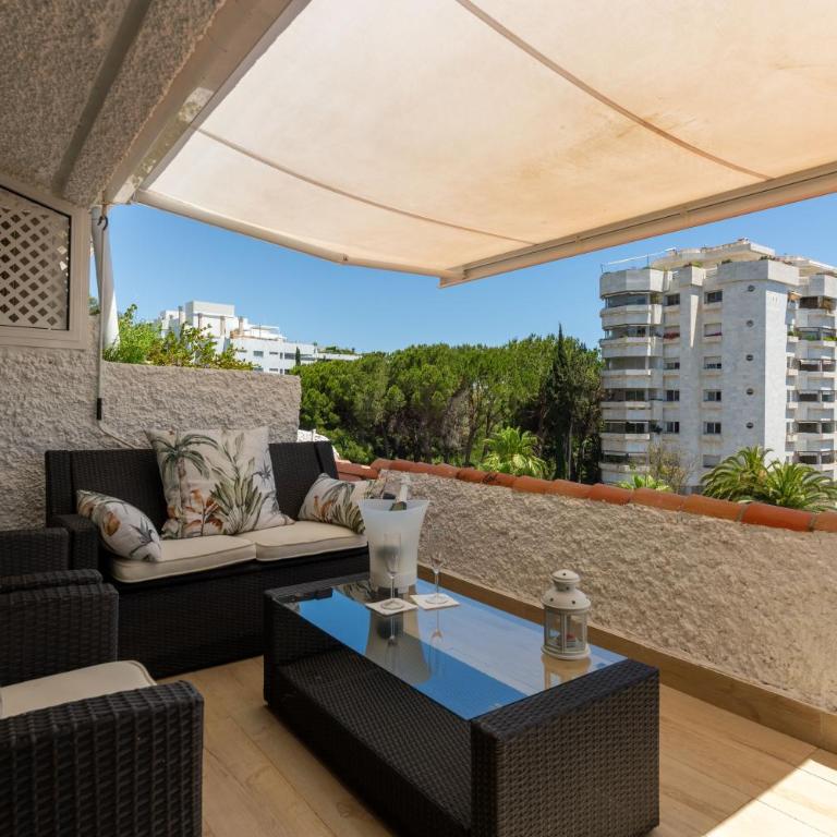 714 Luxury Plaza Suite estudio junto a la playa Marbella - One-Bedroom Apartment - 15