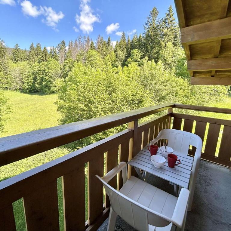 Appartement cosy 2 pièces, 6 couchages, balcon, garage et casier à skis, Demi-Quartier - FR-1-597-9 - Appartement (6 Adultes) - 15