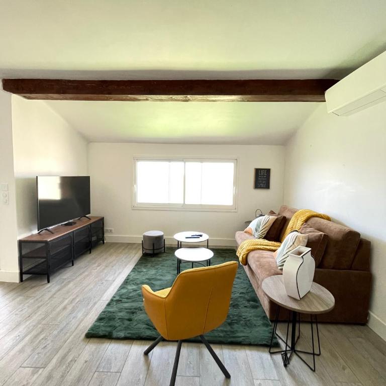 Appartement traversant Les Saintes vue sur Etangs camargue - Appartamento - 7