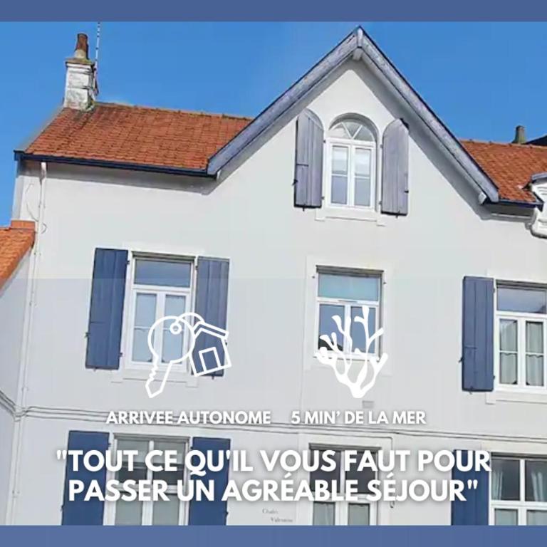 Appartement 5 pers, à 200 m de la plage de Wimereux - Chalet Valentine - Appartement 2 Chambres - 1