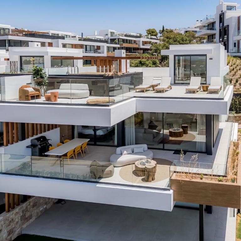 Villa Vida - Luxury Panorama Seaview Penthouse in Organic-Boho Design with Pool, Gym, Spa - Apartamento - 2 niveles - 36