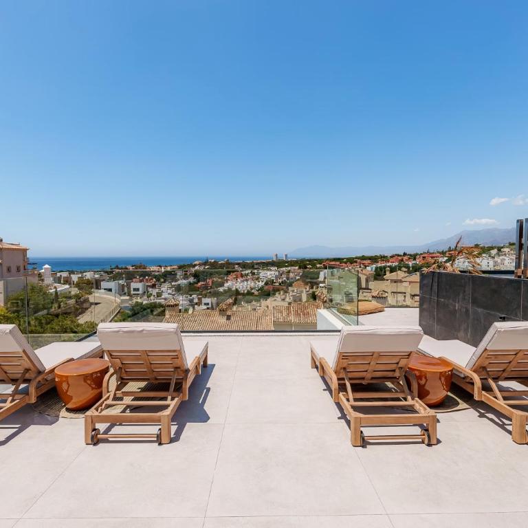 Villa Vida - Luxury Panorama Seaview Penthouse in Organic-Boho Design with Pool, Gym, Spa - Apartamento - 2 niveles - 2