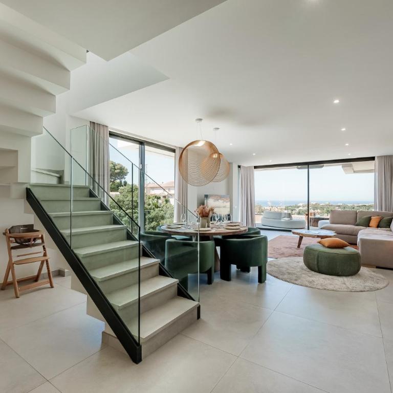 Villa Vida - Luxury Panorama Seaview Penthouse in Organic-Boho Design with Pool, Gym, Spa - Apartamento - 2 niveles - 27