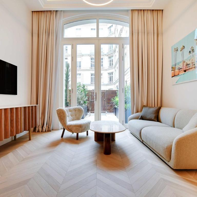 Luxury apartment with AC - GeorgeV-Champs Elysees - One-Bedroom Apartment - 1