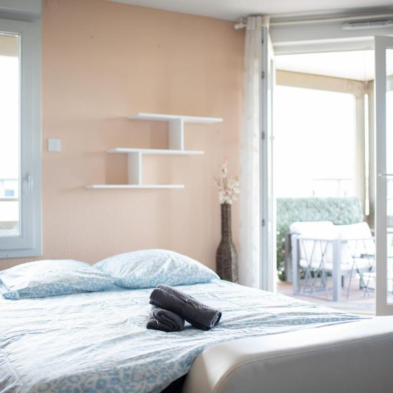 T3 - 2 places de parking - balcon - Climatisation - Appartamento con 2 Camere da Letto - 4