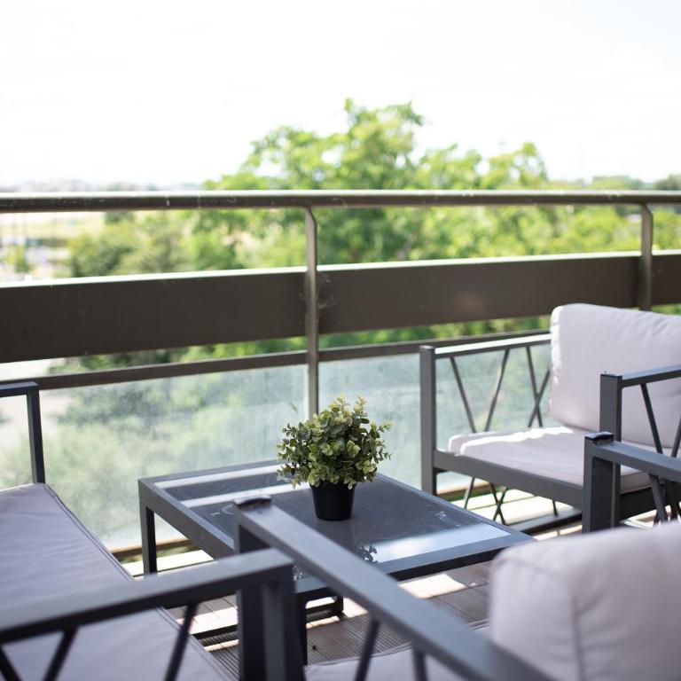 T3 - 2 places de parking - balcon - Climatisation - Appartamento con 2 Camere da Letto - 13