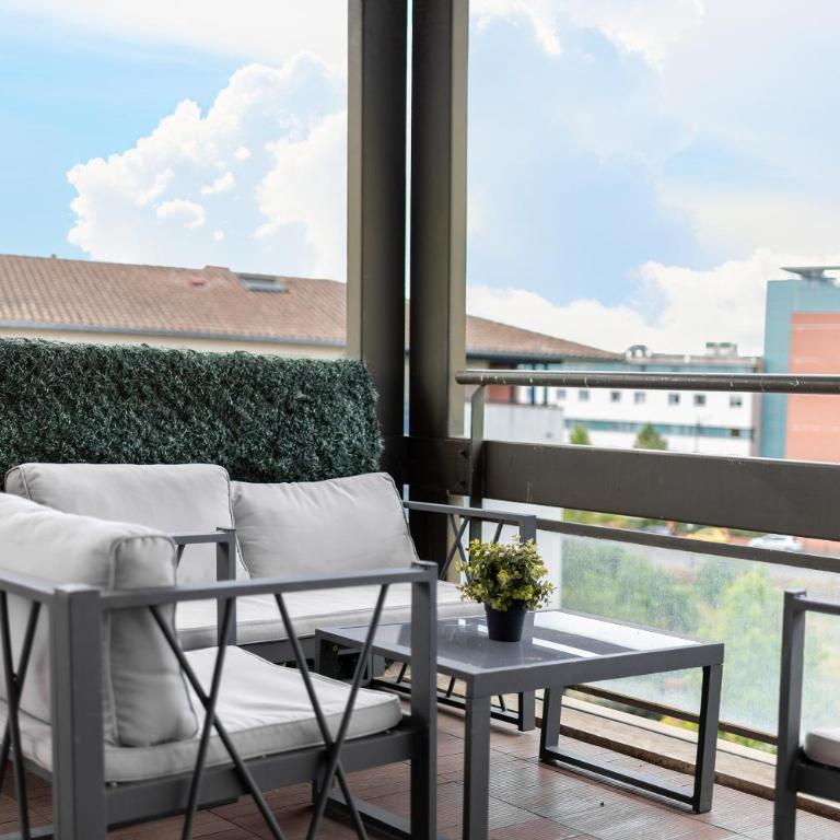 T3 - 2 places de parking - balcon - Climatisation - Appartamento con 2 Camere da Letto - 16