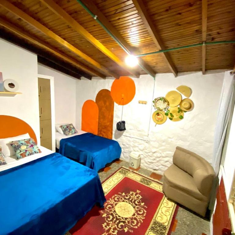 Spring Hostel - Habitación Doble Estándar - 2 camas - 1