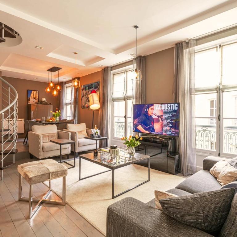 1min Walk From Champs Elysées - Avenue Montaigne - AC - Self-Checkin - Working Desk - Appartement 2 Chambres - 1