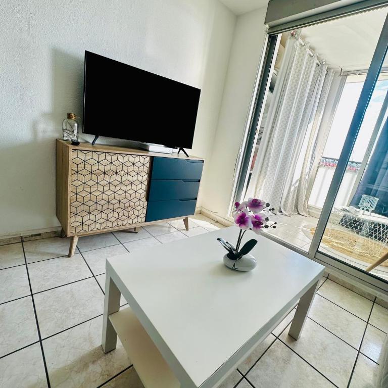Appart A l'abordage Sète, Gare, parking - Appartement 1 Chambre - 5