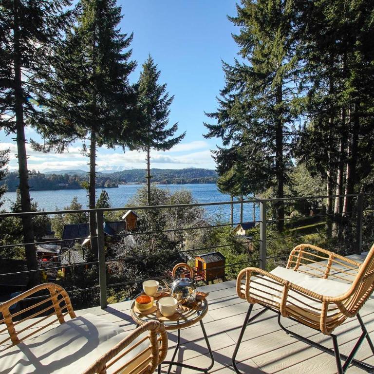 Casa alta vista panoramica lago Moreno, cochera, moderno - Apartamento de 2 dormitorios - 22