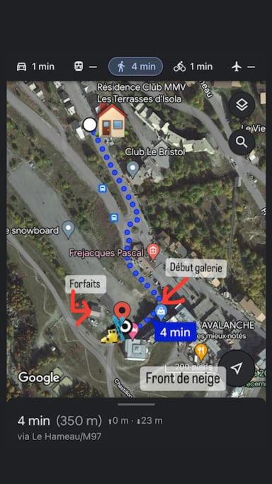 3P en Duplex à Isola 2000, 6-8 personnes - Appartement avec Vue sur la Montagne - 28