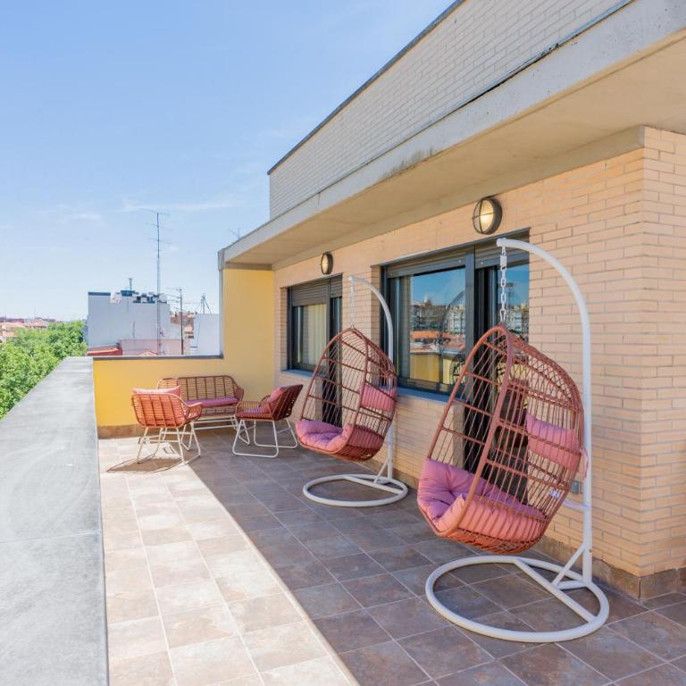 Smartr Madrid Las Ventas - One-Bedroom Apartment with Terrace - 9