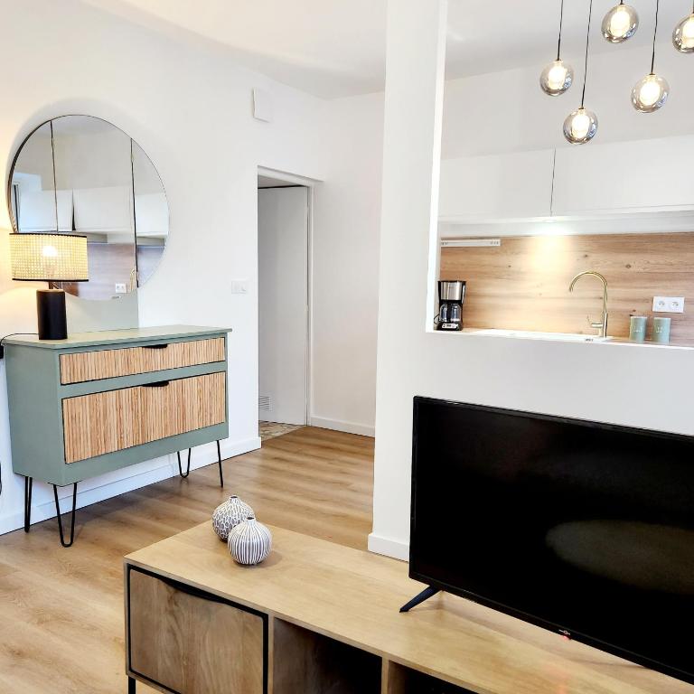 Appartements LE 56, calme, entre ville et lac - SEJOURAIXLESBAINS - Appartamento con 1 Camera da Letto - 13