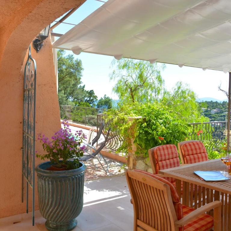 Provenzalisches Haus La Grenouille - Terrasse mit Meerblick und privatem Pool by Riviera HomeLife - Maison de Vacances - 4