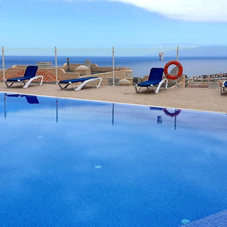 ROCKIN' VIEW COSTA ADEJE - 2 br, great terrace, parking, pool - Two-Bedroom Apartment - 28