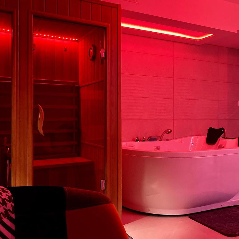 La bulle cathédrale SPA - SAUNA - HAMMAM - CHAMPAGNE - Appartement 1 Chambre - 23