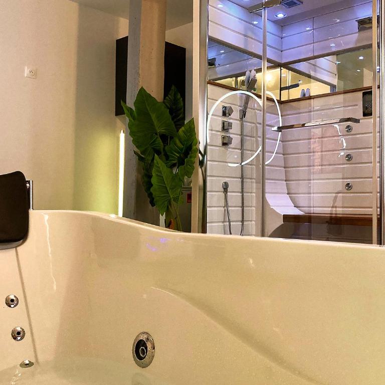 La bulle cathédrale SPA - SAUNA - HAMMAM - CHAMPAGNE - Appartement 1 Chambre - 17