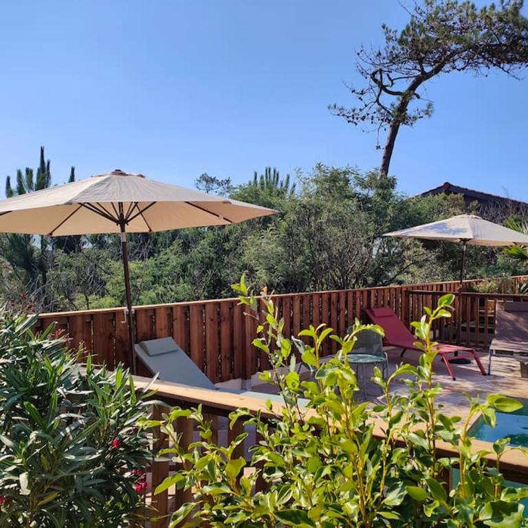 Villa Rose jacuzzi vue mer - Three-Bedroom Villa - 4