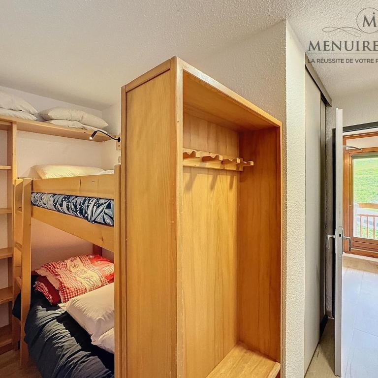 Studio + cabine 4 pers 24m², ski aux pieds, parking à proximité - FR-1-178-106 - Studio - 16