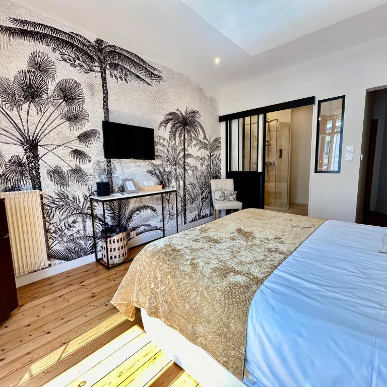 Chambre Roméo ou Juliette - Chambre Double Deluxe avec Balcon - 1