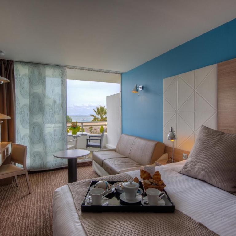 Hôtel Point France - Chambre Double Supérieure avec Balcon - Vue sur Mer - 4
