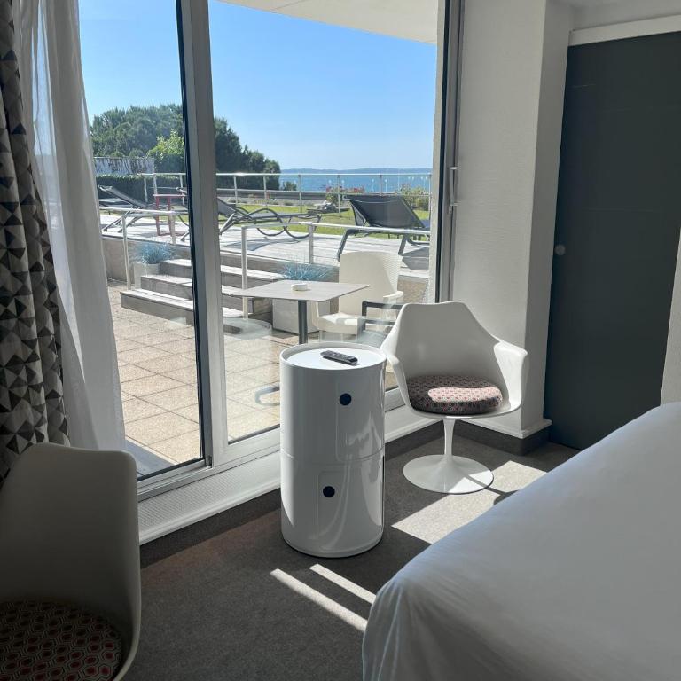Hôtel Point France - Chambre Simple - Vue sur Mer - 3