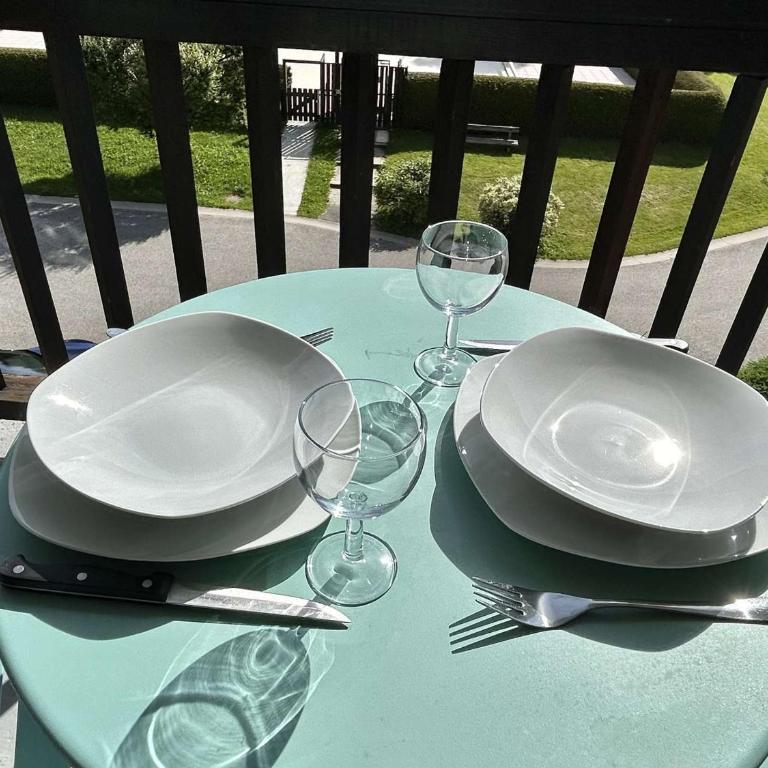 Studio avec Piscine Chauffée, Tennis & Balcon - 4 Couchages à Megève - FR-1-597-14 - Appartement (4 Adultes) - 11