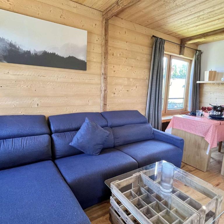 Appartement 3 pièces + cabine à Megève, 6 couchages, proche pistes et téléphérique - FR-1-597-170 - Appartement - 5