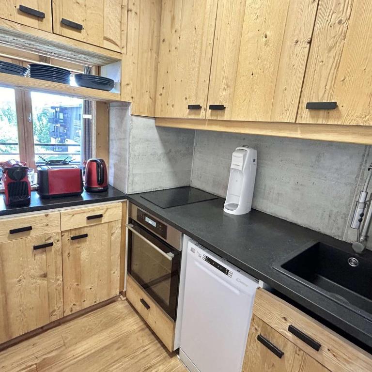 Appartement 3 pièces + cabine à Megève, 6 couchages, proche pistes et téléphérique - FR-1-597-170 - Appartement - 10