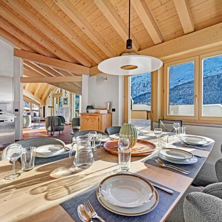 Abitaziun Sülla Spuonda - Champfèr - Penthouse-Apartment - 23