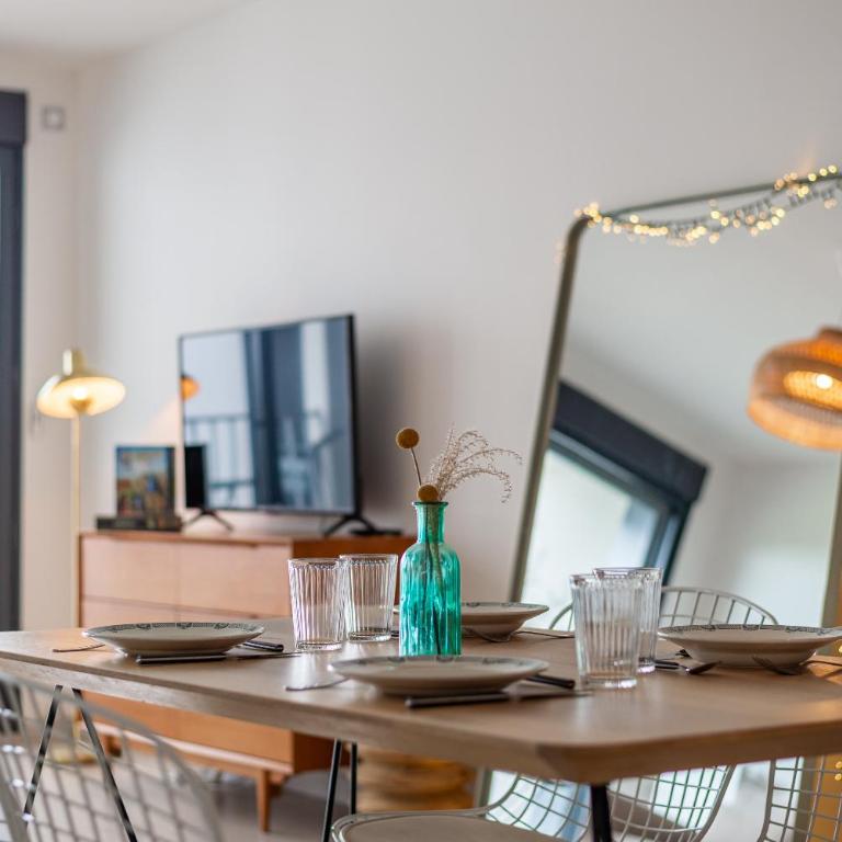 Disneyland 5 min -Paris 35 min -2/4 personnes - One-Bedroom Apartment - 12