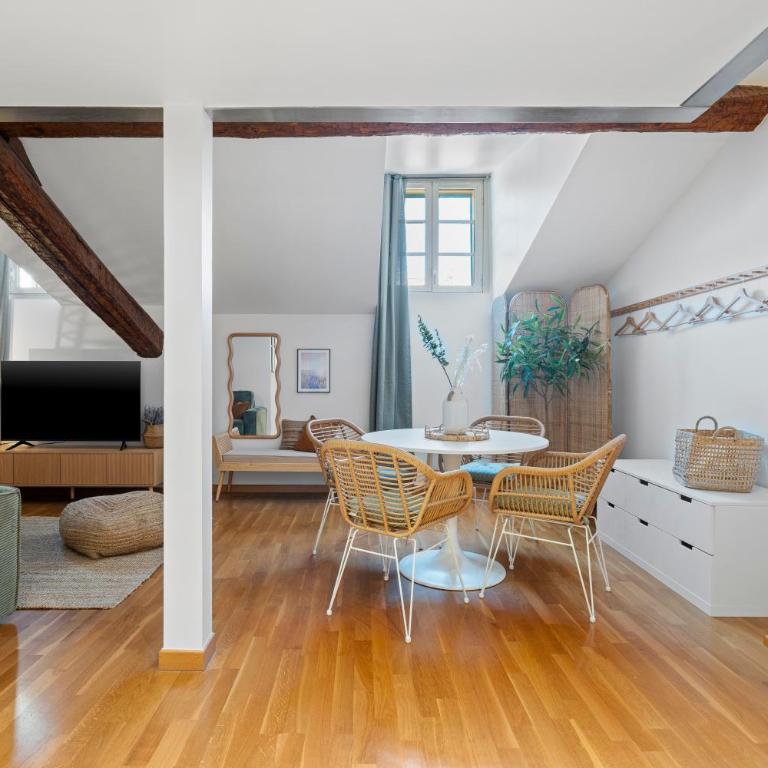 Nice Renting - 3 MASSENA - Chic Escape Luxury Duplex Place Massena - Appartement 1 Chambre - 7