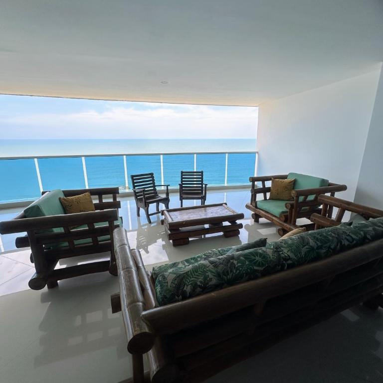 Pent House 450 mts 360 front ocean view playa azul - Four-Pent House Apartment - 8