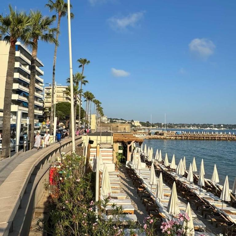 Apt Juan-les-Pins Clim-Plage 200m -Piscine - Monolocale - 22