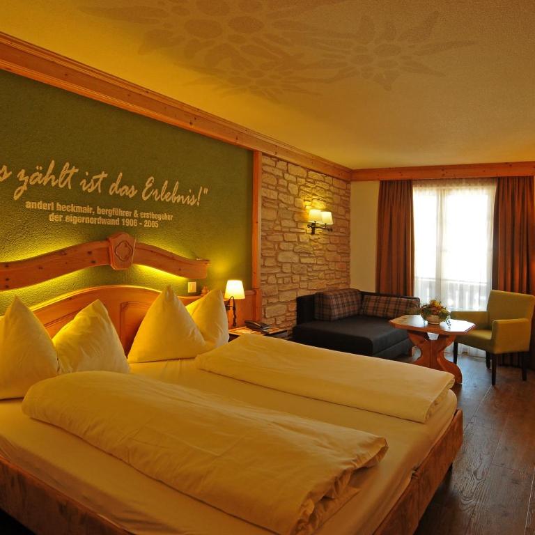 Hotel Kirchbühl Superior - Dreibettzimmer mit Bergblick - 3