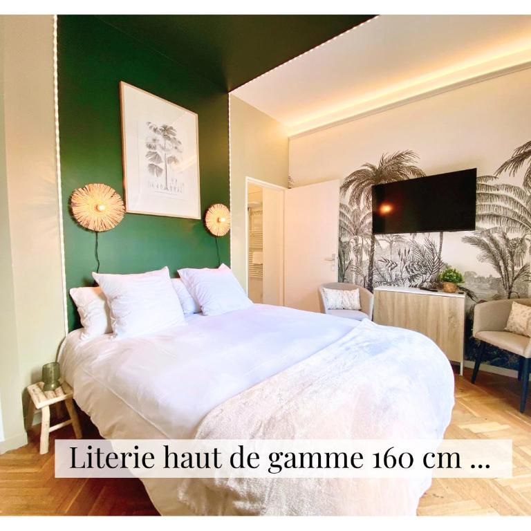 Chambre Cosy chez l habitant avec salle de bain et jardin privé - Chambre Lit Queen-Size - Vue sur Jardin - 6