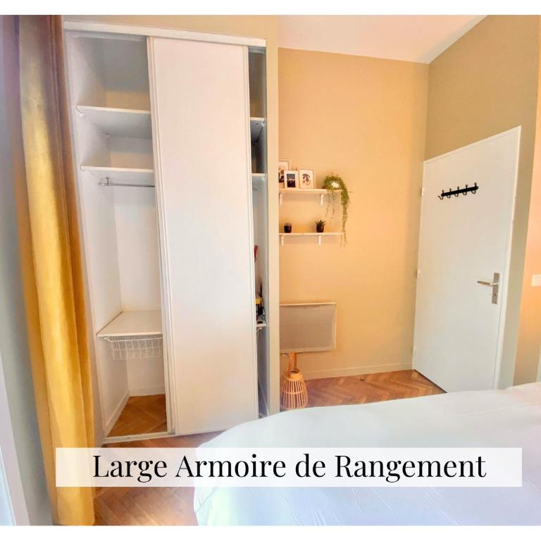 Chambre Cosy chez l habitant avec salle de bain et jardin privé - Chambre Lit Queen-Size - Vue sur Jardin - 8
