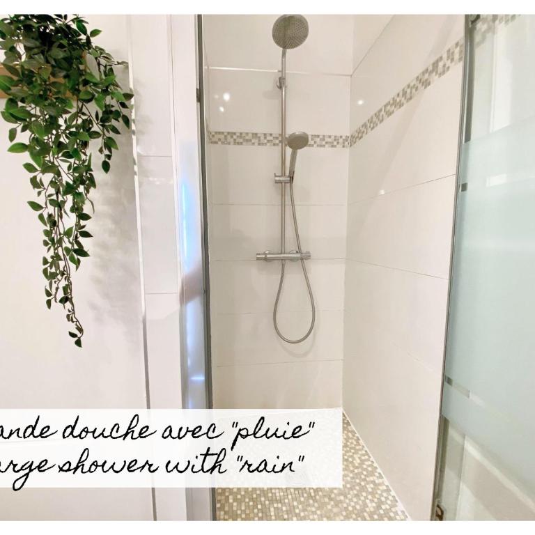 Chambre Cosy chez l habitant avec salle de bain et jardin privé - Chambre Lit Queen-Size - Vue sur Jardin - 10