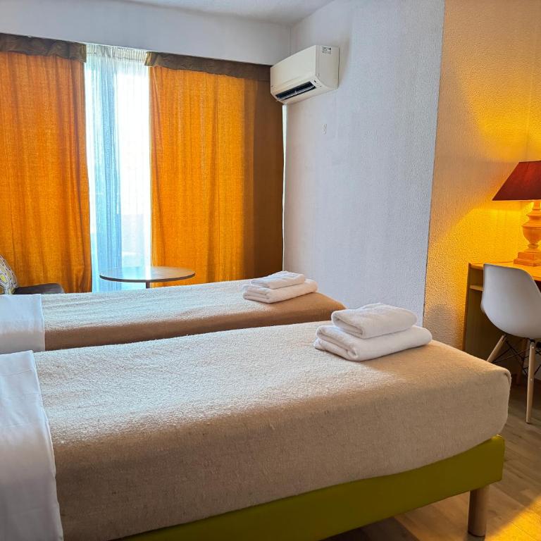 Hotel Panorama - Chambre Lits Jumeaux avec Balcon - 10